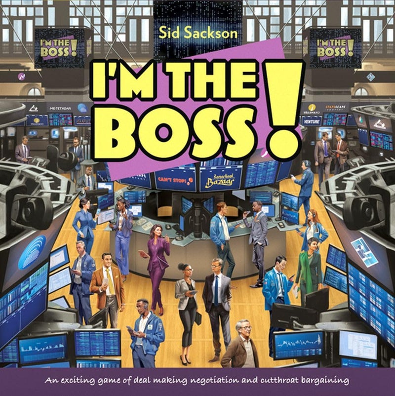 Face 2 Face Eagle-Gryphon Games I'm The Boss Bargaining Board Game - Image 1